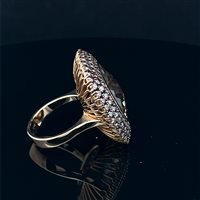 Anello Cianfrone Gioielli Uomo in Oro Prasiolite ANOR-152-198 - ANOR-152-198